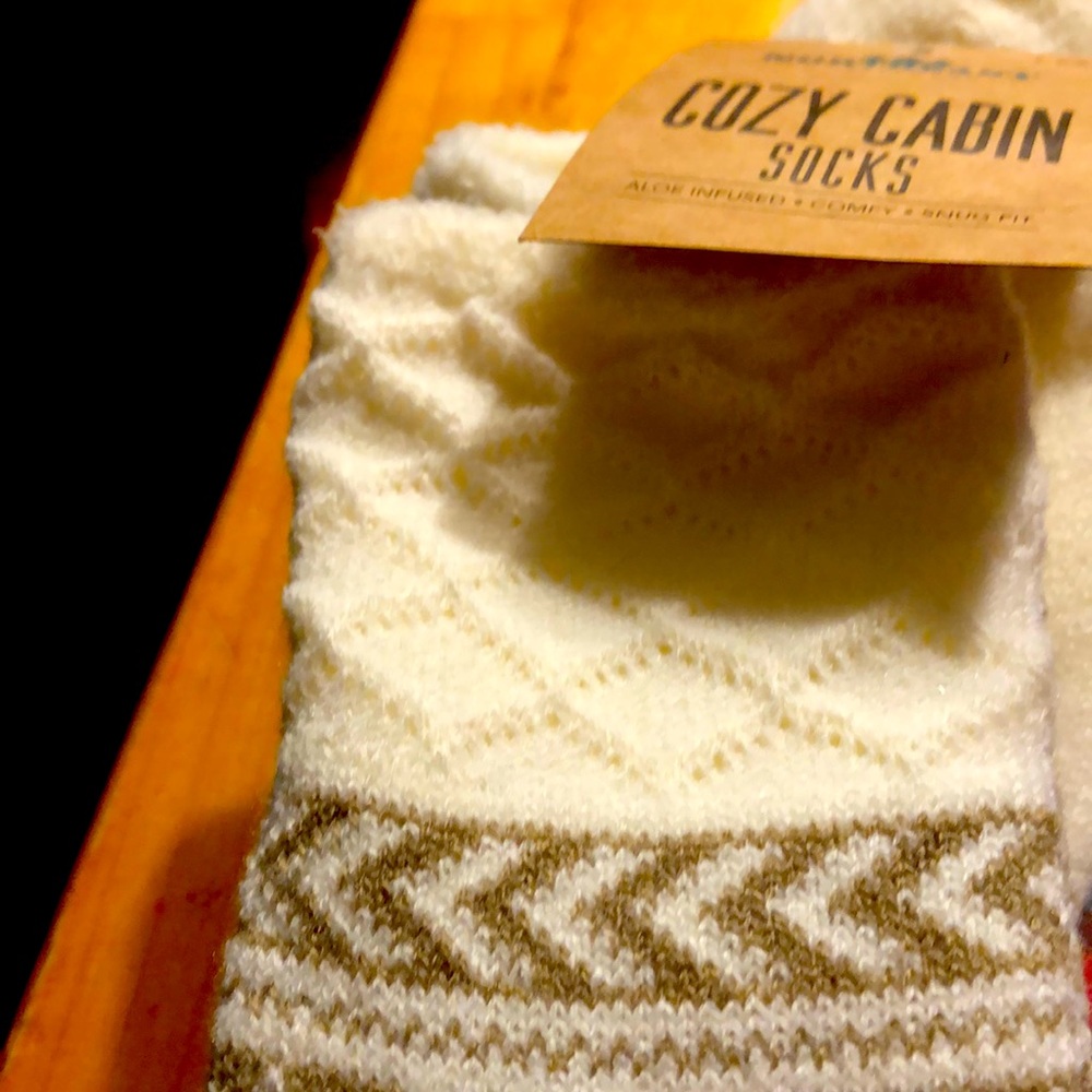 Cozy cabin socks